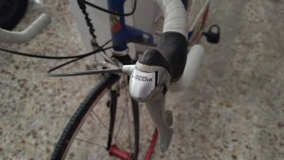 Bicicleta de carretera Gios Azul