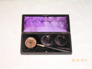 Estuche esquiascopia con lentes