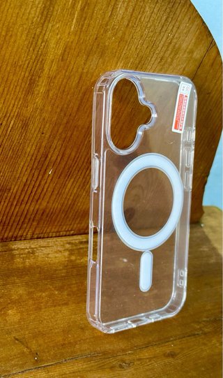 Funda iPhone 16 Transparente MagSafe