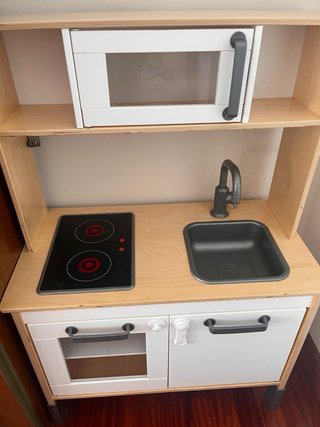 Cocinita IKEA de madera