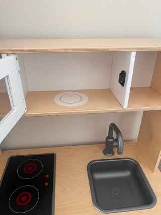 Cocinita IKEA de madera