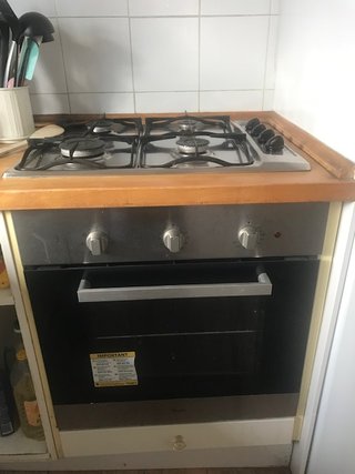 Placa Gas y horno