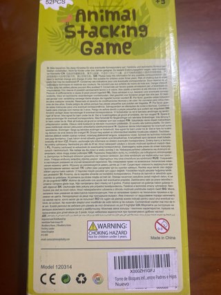 Juego de apilar animales