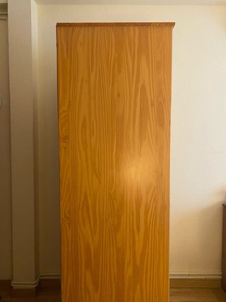Armario madera 2 puertas correderas