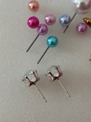 Set Orecchini Perla e Cerchio Oro