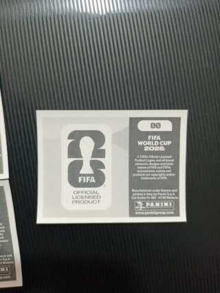 Cromo Panini FIFA World Cup 2026+ cromo 00