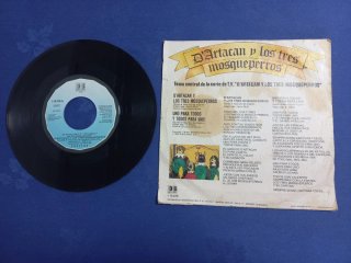 Disco Vinilo D'Artacan y los 3 Mosqueperros