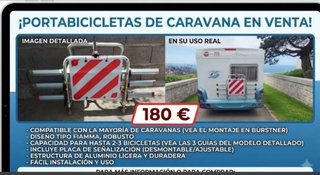 Portabicicletas Caravana Fiamma 2-3 Bicis