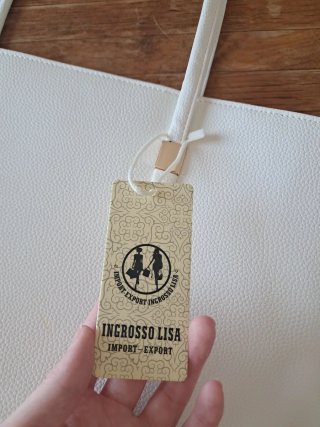 Bolso blanco tote