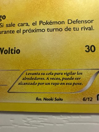 Carta Pokémon Pikachu promocional Macdonalds 2015
