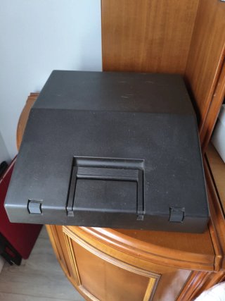 Máquina de escribir está nueva, le falla la tinta