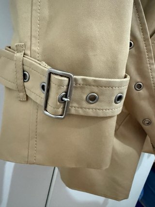 Gabardina Coach Beige
