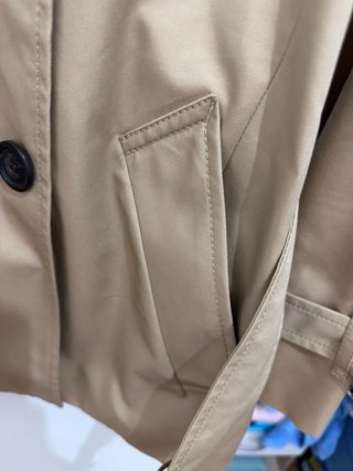 Gabardina Coach Beige