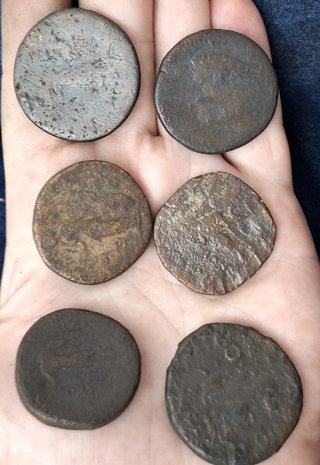 Lote 6 Sestercios Alto Imperio Romano!BC-!