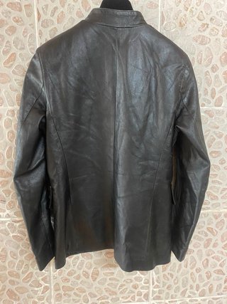 Giacca Biker Vera Pelle vissuta  Vintage