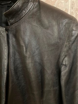 Giacca Biker Vera Pelle vissuta  Vintage