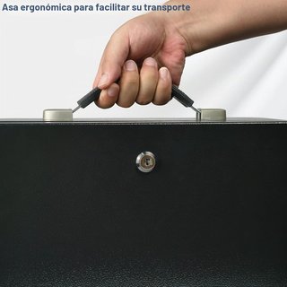 Caja Fuerte Portátil 9L con Asa