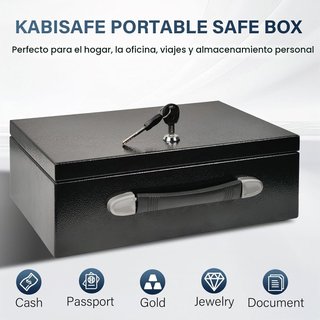 Caja Fuerte Portátil 9L con Asa