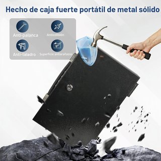 Caja Fuerte Portátil 9L con Asa