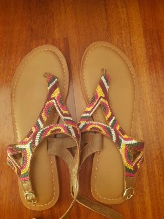 Sandali infradito donna multicolor