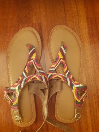 Sandali infradito donna multicolor