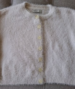 Chaqueta Stradivarius Blanca Talla S