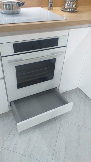 MUEBLES DE COCINA. BLANCO BRILLO. NUEVOS