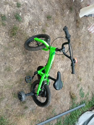Bicicleta monty verde