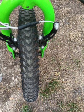 Bicicleta monty verde
