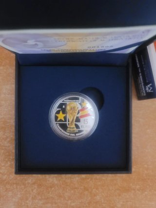 Moneda 5€ Plata Campeones del Mundo 2026
