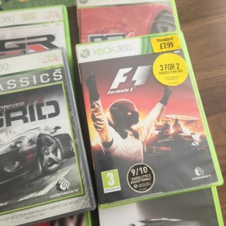 Pack 4 Juegos Xbox 360 Carreras