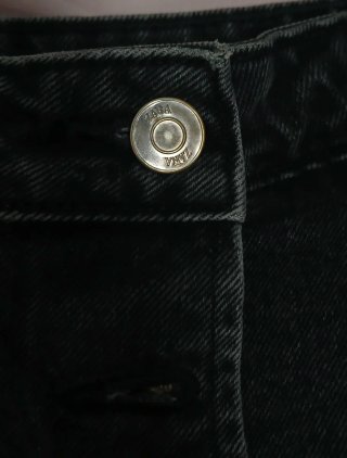 Pantalón Falda Negra Zara Talla XS