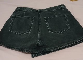 Pantalón Falda Negra Zara Talla XS