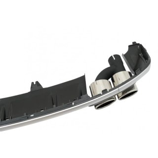 Difusor trasero Audi A5 F5 Sline look S5 + Salidas