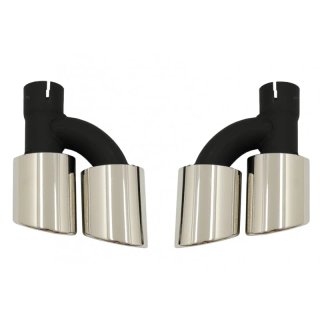 Difusor trasero Audi A5 F5 Sline look S5 + Salidas