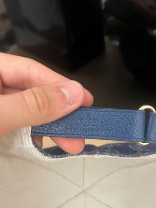 Berretto Gucci GG Blu/Grigio