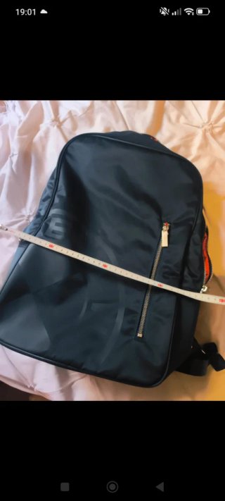 Mochila BMW Negra y Azul