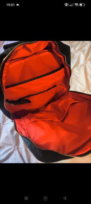 Mochila BMW Negra y Azul