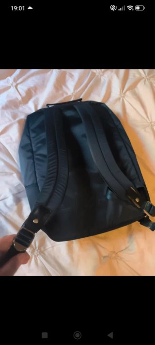 Mochila BMW Negra y Azul