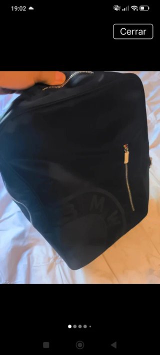 Mochila BMW Negra y Azul