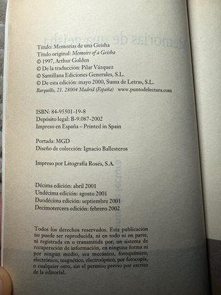Memorias de una geisha