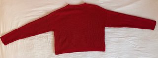 Jersey rojo Stradivarius talla S