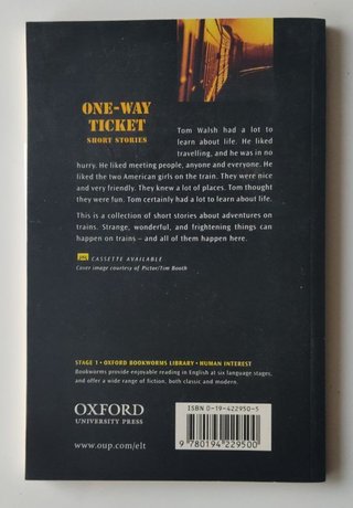 LIBRO EN IINGLÉS+CD, ONE-WAY TICKET SHORT STORIES