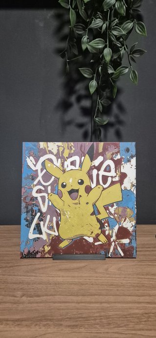 Cuadro Pikachu 3D con relieve