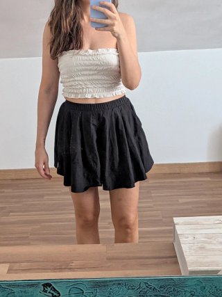 Falda pantalón Free People negra