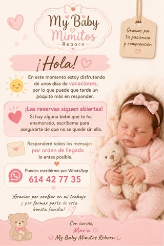 Bebé Reborn por encargo