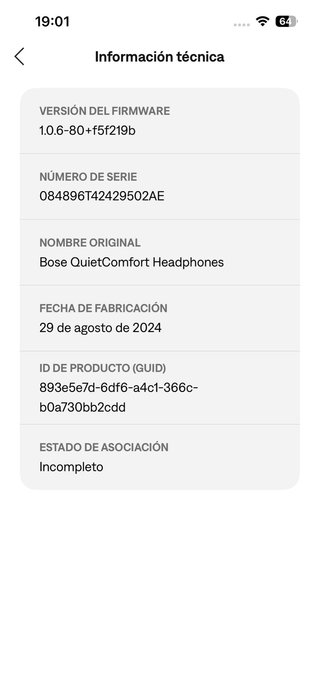 Auriculares Bose QuietComfort#9502AE
