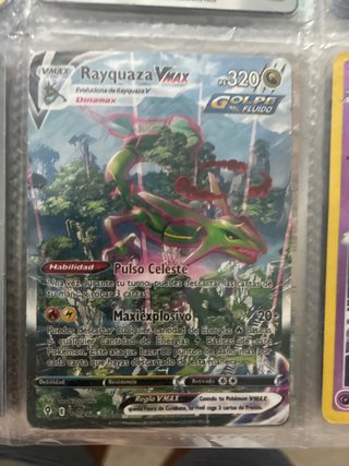 Carta Pokémon Rayquaza VMAX 320 HP