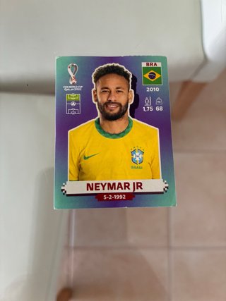 Cromo Neymar Jr Qatar 2022