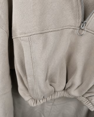 Conjunto Pull&Bear beige sudadera y falda M